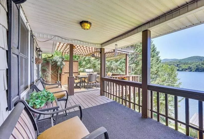 Lakefront Blairsville House W/ Game Room & Hot Tub
