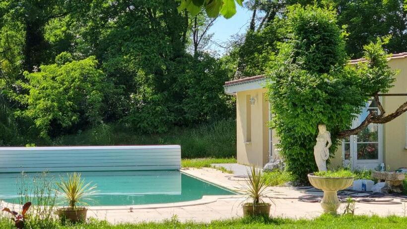 مبيت وإفطار Bergerac Chambre D Hôte Oiseaux De Paradis