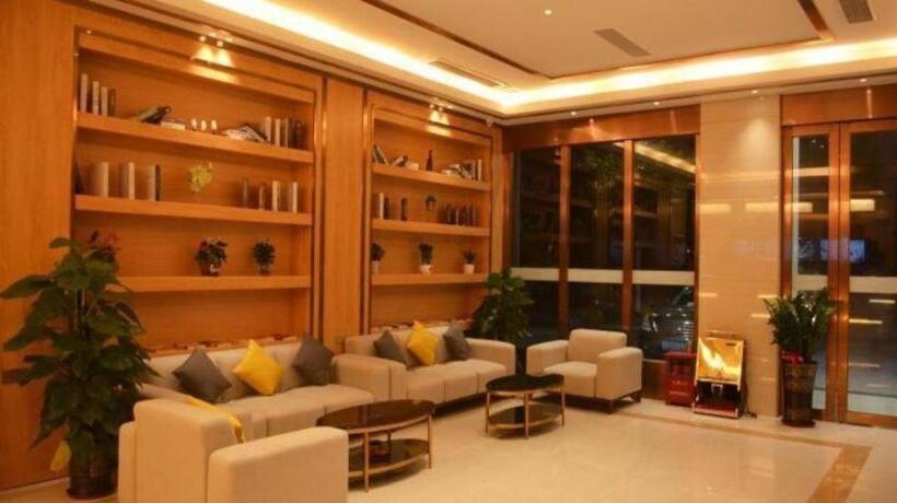 בית מלון כפרי Greentree Inn Zhangjiang Lianjiang Jiuzhou Avenue