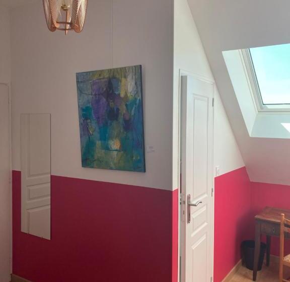 민박 Chez Anne   Chambre Avec Salle De Bain Privative