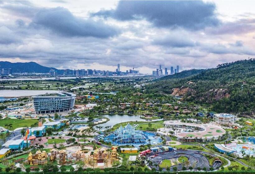 استراحتگاه 珠海横琴星乐度露营小镇