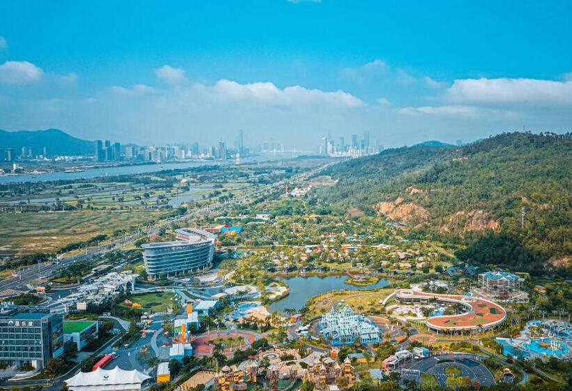 استراحتگاه 珠海横琴星乐度露营小镇