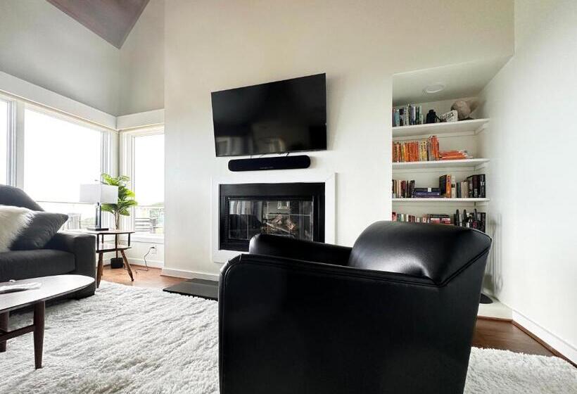 ホテル Sauna, Dog Friendly Amazing Views To Ski Slopes