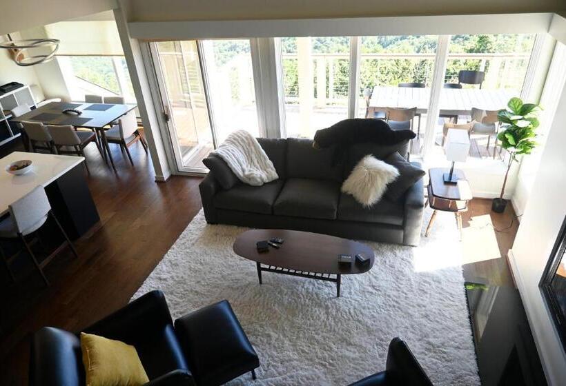 ホテル Sauna, Dog Friendly Amazing Views To Ski Slopes