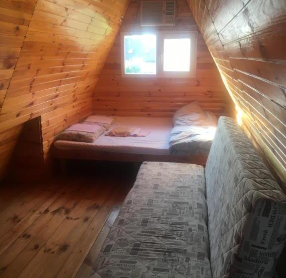 호스텔 номера в деревянных домиках