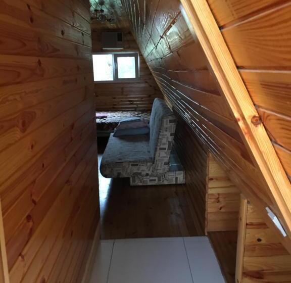 호스텔 номера в деревянных домиках