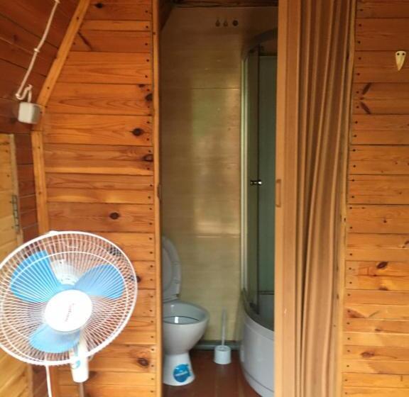 호스텔 номера в деревянных домиках