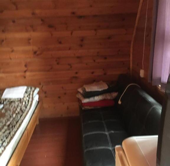 호스텔 номера в деревянных домиках