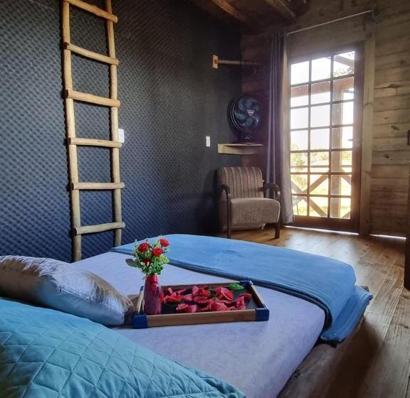 هاستل Pousada Rosa Shanti, Café Da Manhã Opcional, Apenas 4 Cabanas, Piscina, Estacionamento Privativo, ár