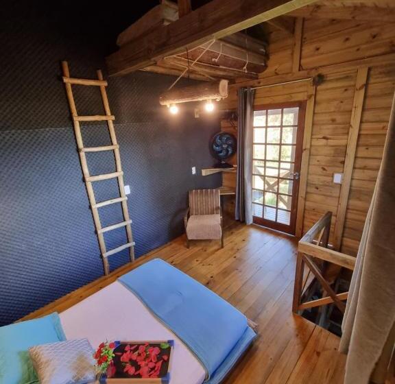 هاستل Pousada Rosa Shanti, Café Da Manhã Opcional, Apenas 4 Cabanas, Piscina, Estacionamento Privativo, ár