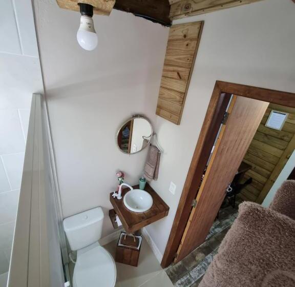 هاستل Pousada Rosa Shanti, Café Da Manhã Opcional, Apenas 4 Cabanas, Piscina, Estacionamento Privativo, ár