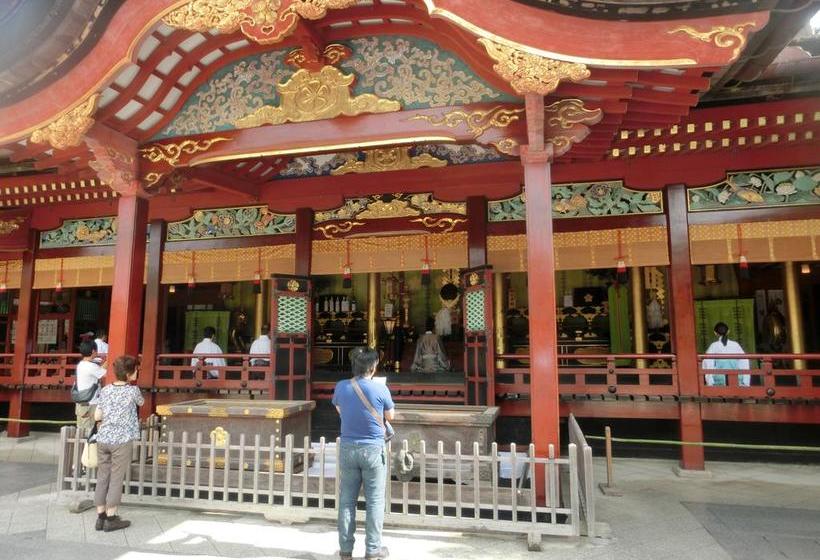 فندق صغير Guesthouse Asobigokoro Fukuokadazaifu