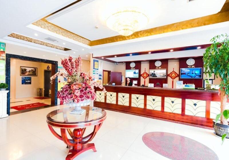 Отель Greentree Inn Zhejiang Shaoxing Paojiang Industrial Park Tanggong Road Business