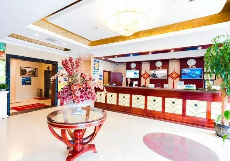 Hotelli Greentree Inn Zhejiang Shaoxing Paojiang Industrial Park Tanggong Road Business
