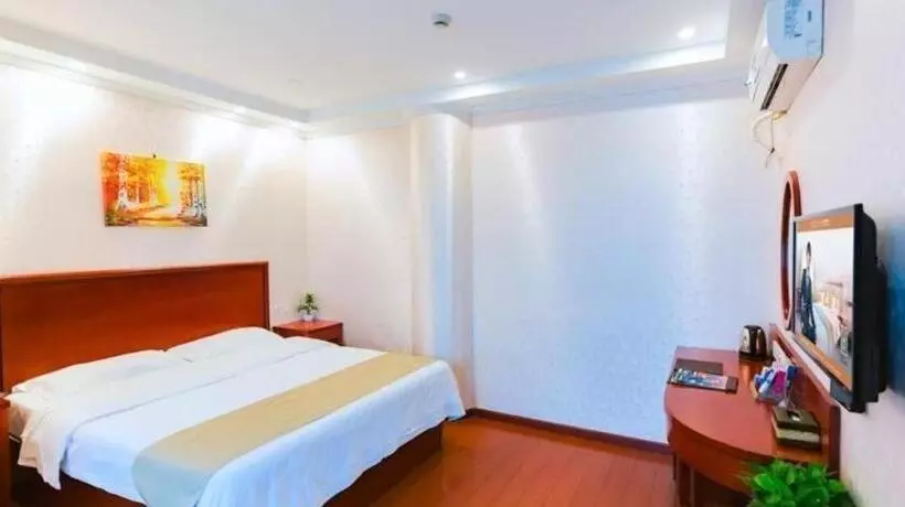 Hotelli Greentree Inn Zhejiang Shaoxing Paojiang Industrial Park Tanggong Road Business