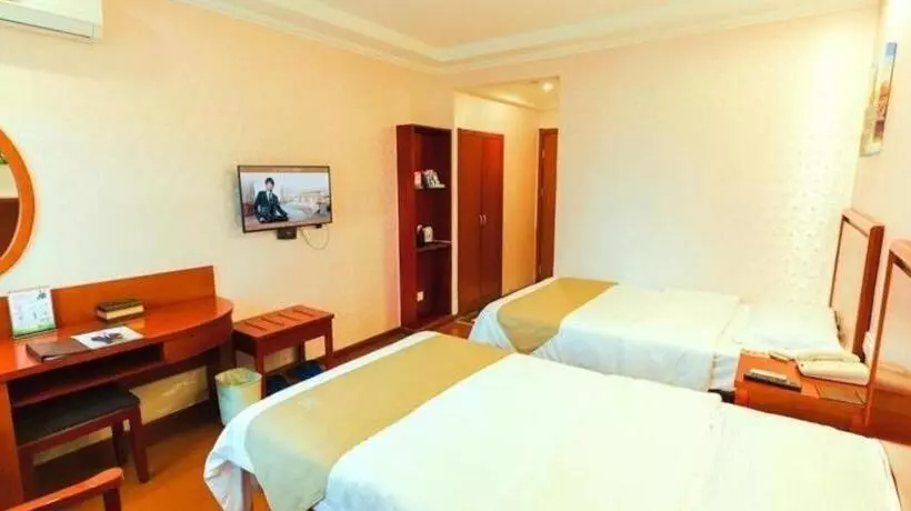 Hotelli Greentree Inn Zhejiang Shaoxing Paojiang Industrial Park Tanggong Road Business