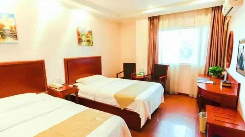 Hotelli Greentree Inn Zhejiang Shaoxing Paojiang Industrial Park Tanggong Road Business