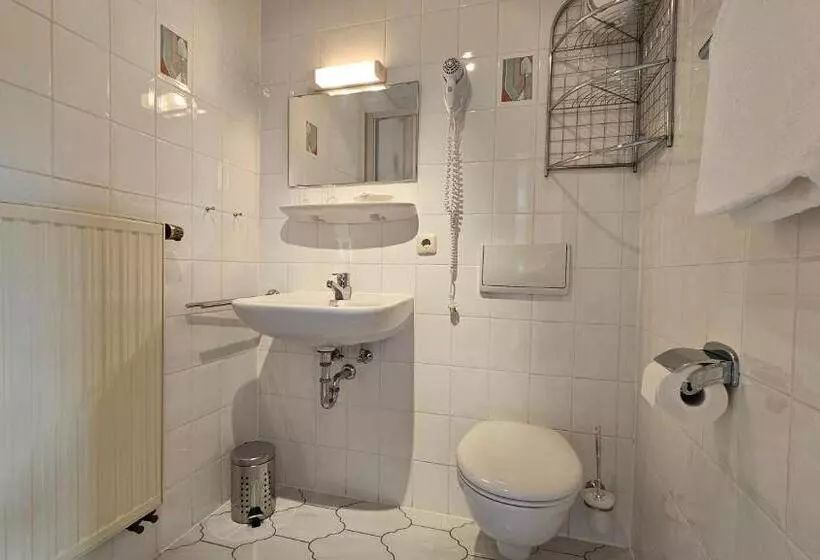 ベッドアンドブレックファースト Pension Weiße Rose, Parkplatz, Frühstück, Wlan, Zentral