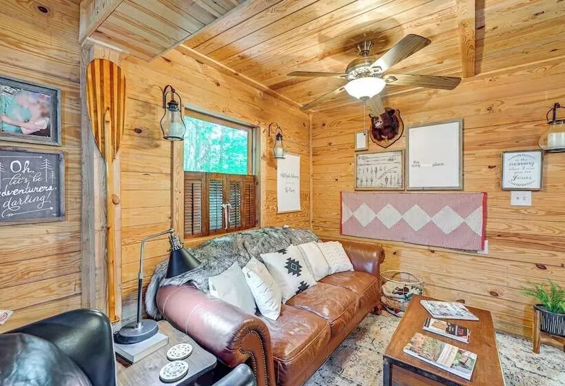 Patio & Fire Pit: Charming Cabin In Roaring Gap!
