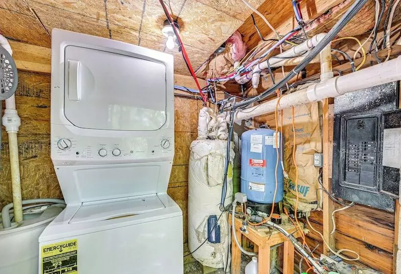 Patio & Fire Pit: Charming Cabin In Roaring Gap!