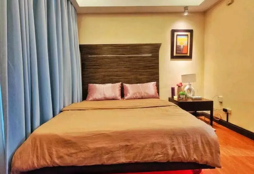 ベッドアンドブレックファースト Cozy Hotel Room With Bath Tub And Free Pool Access