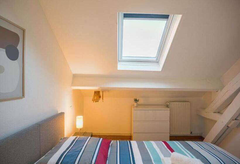 تختخواب و صبحانه Duplex Pasteur Chambre 1 Chambre Privée