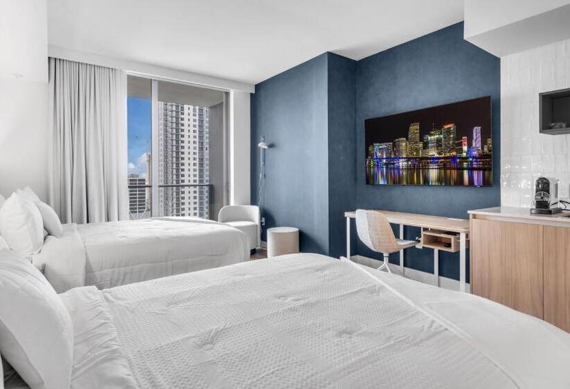 هتل Gale Miami Junior Double Suite With Balcony