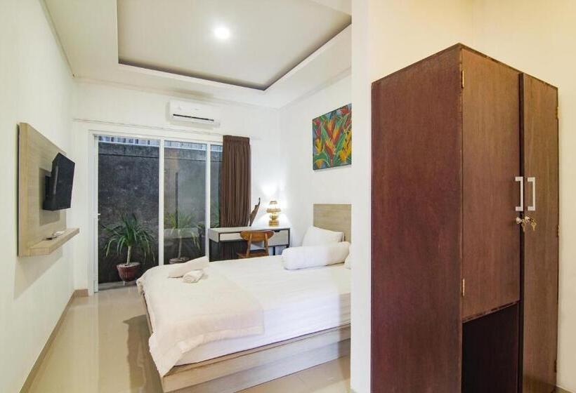 膳宿费 White Blue House Private Room, Shared Pool And Kitchen 4