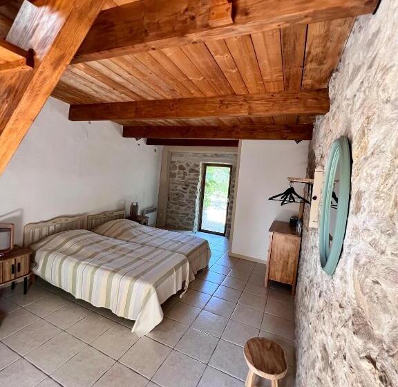 Пансион Chambre D Hôte Lavande Lit King Size Double Lits Jumeaux Salle De Bain Et Terrasse Privatives