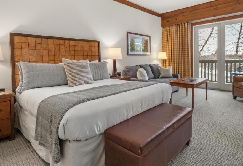 Resort Otel 1216 The Lodge At Spruce Peak Ski In Ski Out Studio Spruce Peak Village Views 2nd Floor