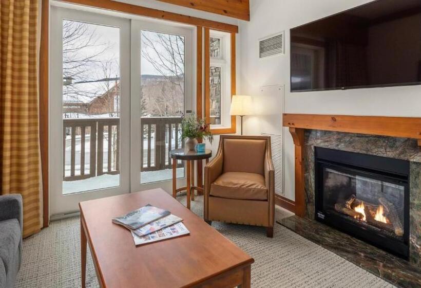 Resort Otel 1216 The Lodge At Spruce Peak Ski In Ski Out Studio Spruce Peak Village Views 2nd Floor