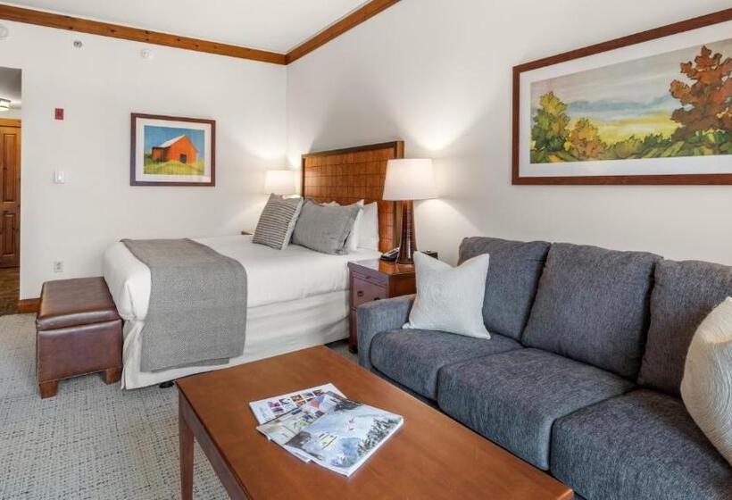 Resort Otel 1216 The Lodge At Spruce Peak Ski In Ski Out Studio Spruce Peak Village Views 2nd Floor