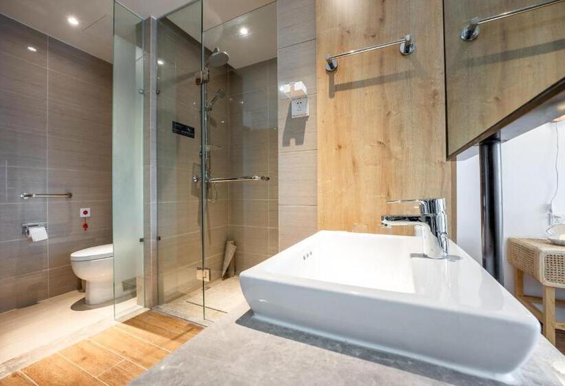 ホテル Huangshan Taiping Lake Muxin