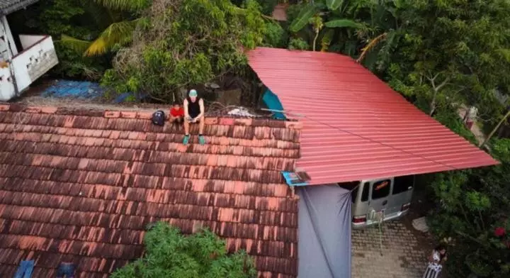 Aamiaismajoitus (B&B) Sandaru Surffing Inn