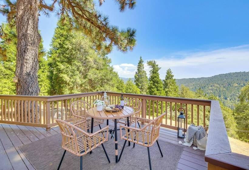 4 Mi To Lake Gregory: Crestline Cabin