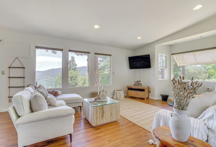 4 Mi To Lake Gregory: Crestline Cabin