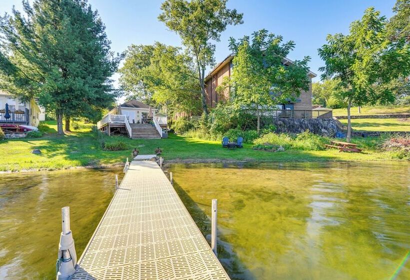 St Mary S Lake House W/ Dock: Fish & Swim!