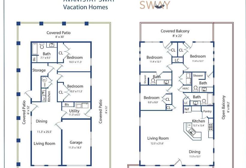 Steps To The Beach, Balcony W/ Ocean View Golf Cart Zone Casa Rosada