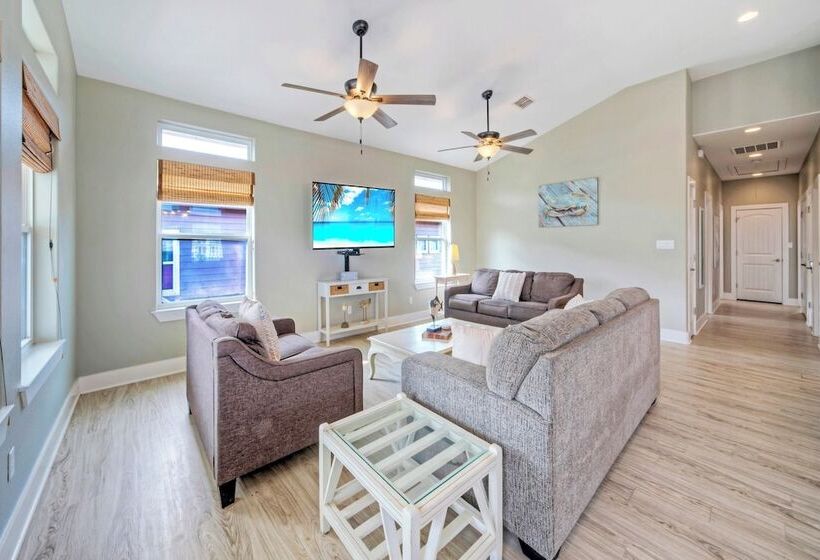 Steps To The Beach, Balcony W/ Ocean View Golf Cart Zone Casa Rosada