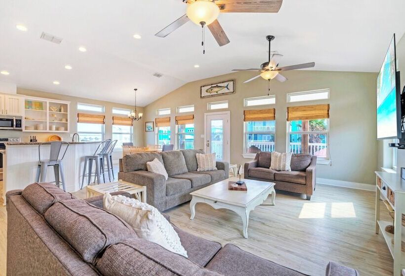 Steps To The Beach, Balcony W/ Ocean View Golf Cart Zone Casa Rosada