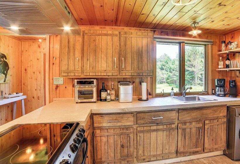 Pembine Cabin W/ Expansive Yard, Fire Pit & Grill!