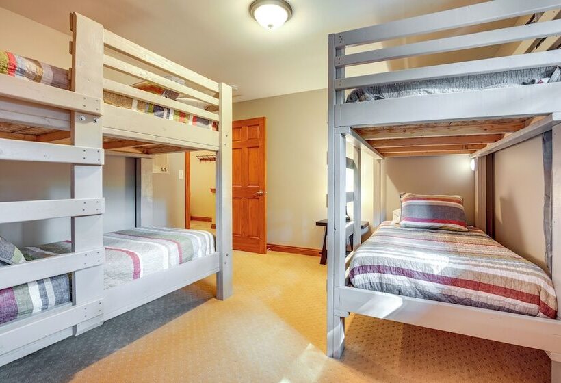 Rhinelander Chain Of Lakes Home W/ River Dock!