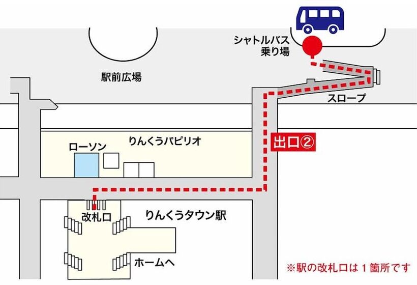 בית מלון כפרי Aston Plaza Kansai Airport