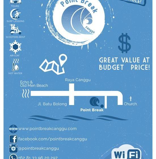 호스텔 Point Break Canggu