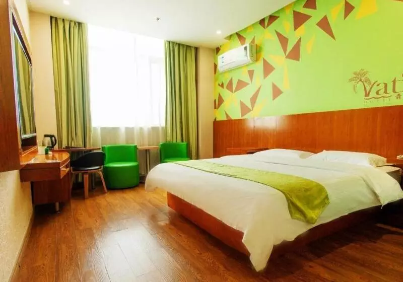 ホテル Vatica Jiangsu Wuxi Xibei Canal Metro Station Huilv Road