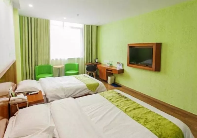 ホテル Vatica Jiangsu Wuxi Xibei Canal Metro Station Huilv Road