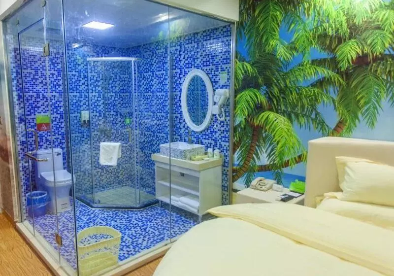 ホテル Vatica Jiangsu Wuxi Xibei Canal Metro Station Huilv Road