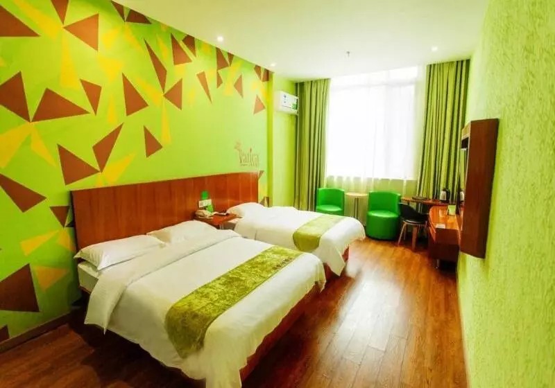 ホテル Vatica Jiangsu Wuxi Xibei Canal Metro Station Huilv Road