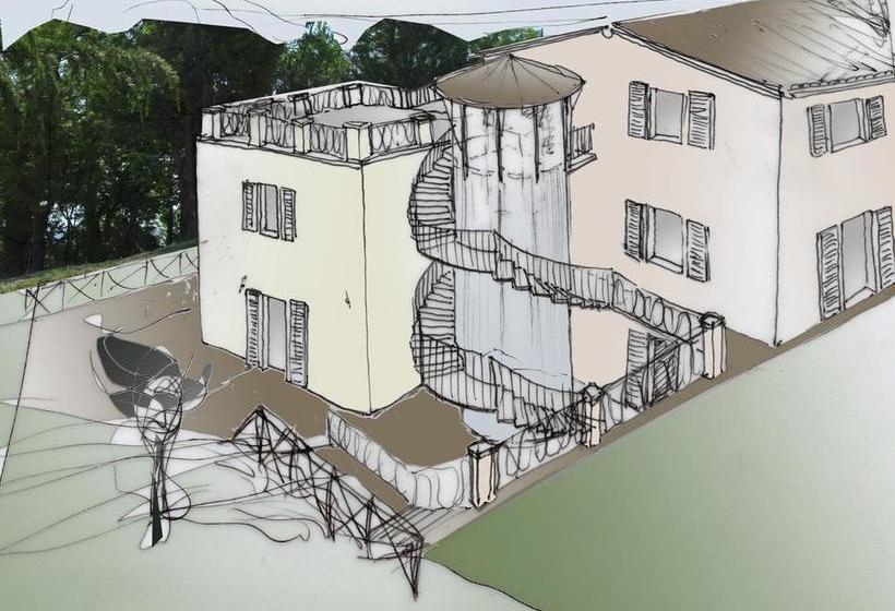 ベッドアンドブレックファースト Villa Paggi Country House