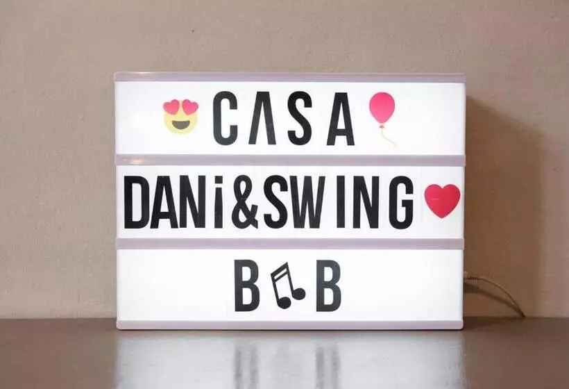 تختخواب و صبحانه Casa Dani&swing Bed&books